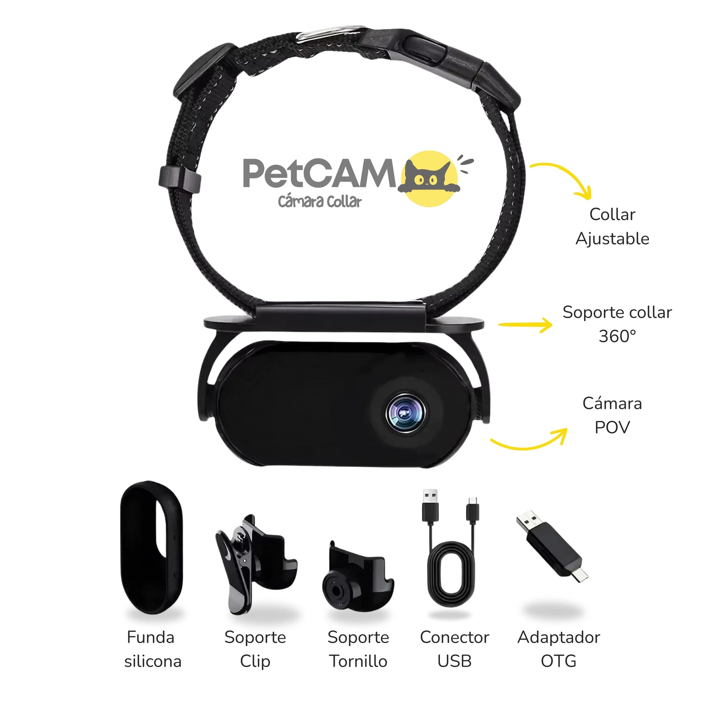 Cámara Collar para Mascotas